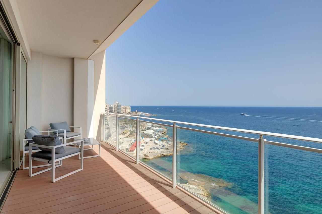 Super Luxury Apartment In Tigne Point, Amazing Sea Views Sliema Exterior foto
